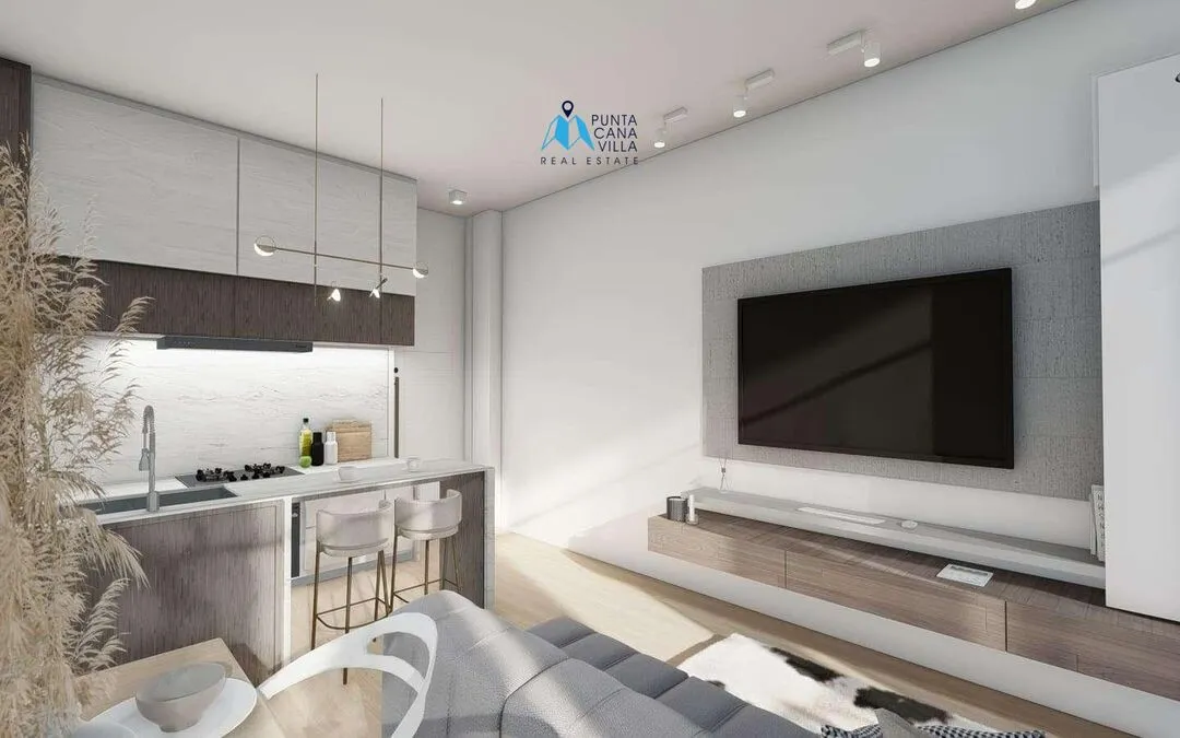 Se vende en Ciudad Las Canas, Apartamento de dos habitaciones en Cap Cana