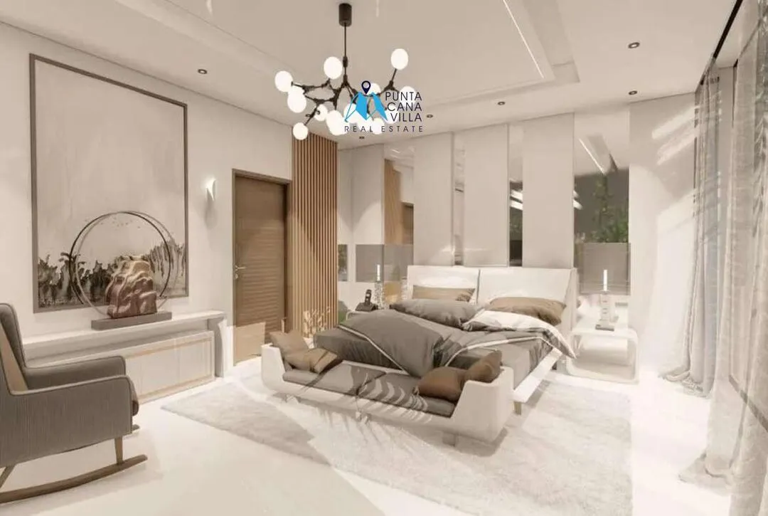 For sale in Las Iguanas, four bedroom villa in Cap Cana ()