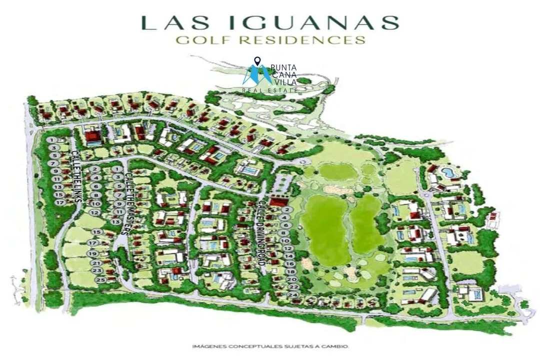 For sale in Las Iguanas, four bedroom villa in Cap Cana ()