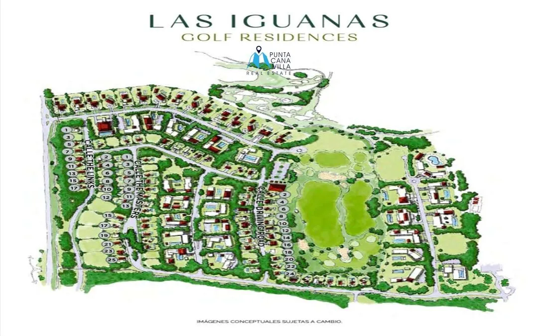 For sale in Las Iguanas, four bedroom villa in Cap Cana () For sale in Las Iguanas, four bedroom villa in Cap Cana ()