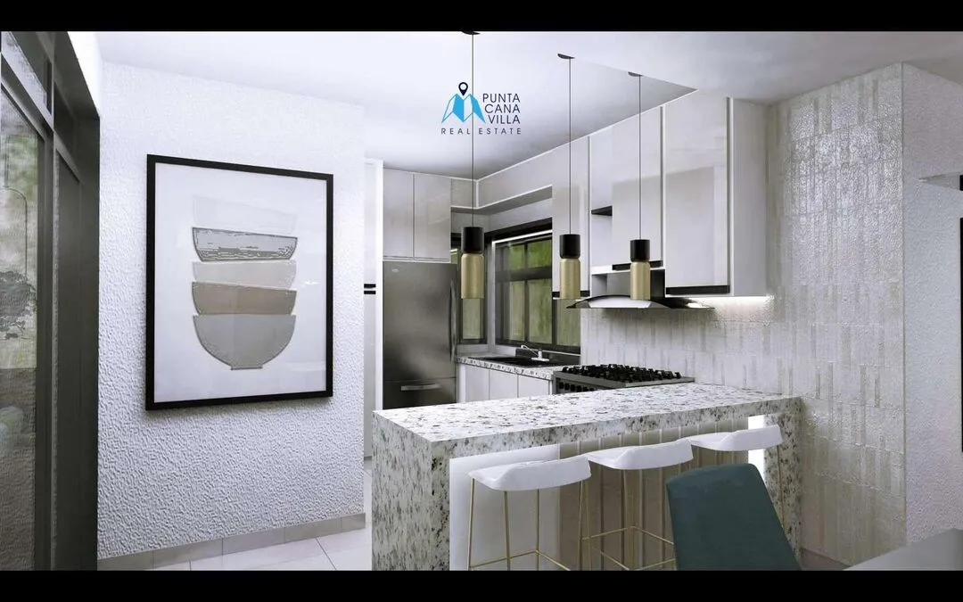 Se vende en Punta Cana, Villa de tres dormitorios en Bavaro