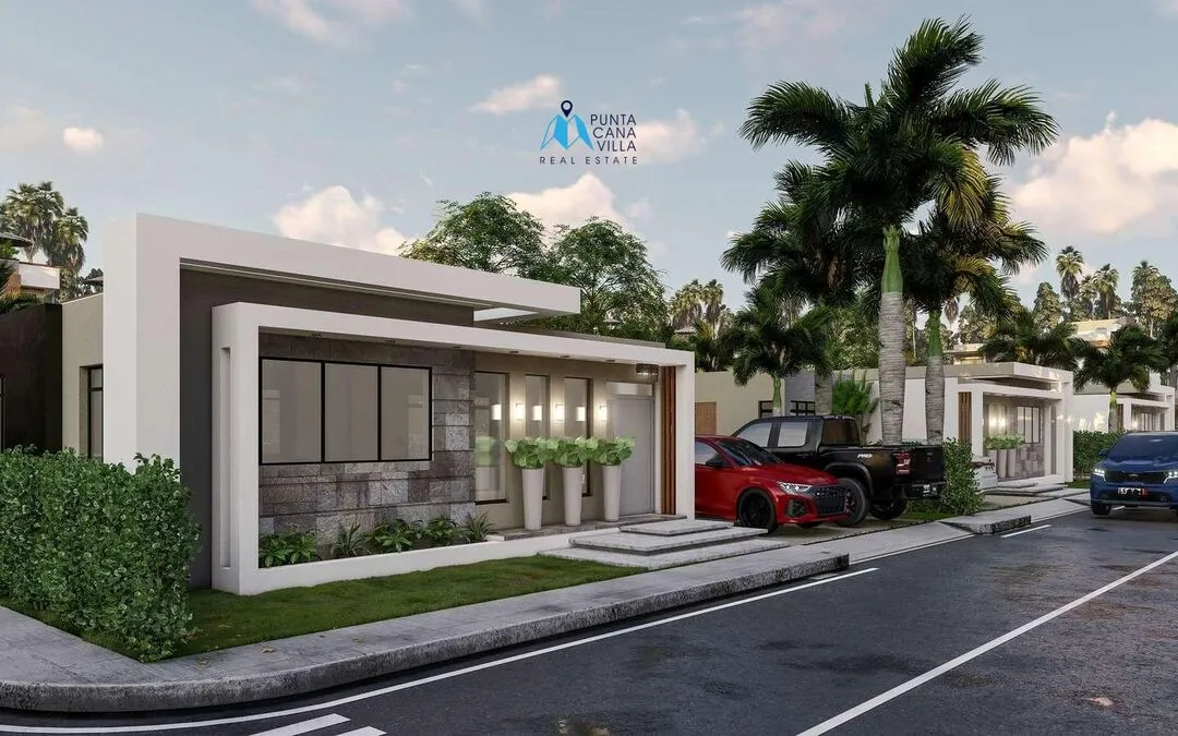 Se vende en Punta Cana, Villa de tres dormitorios en Bavaro