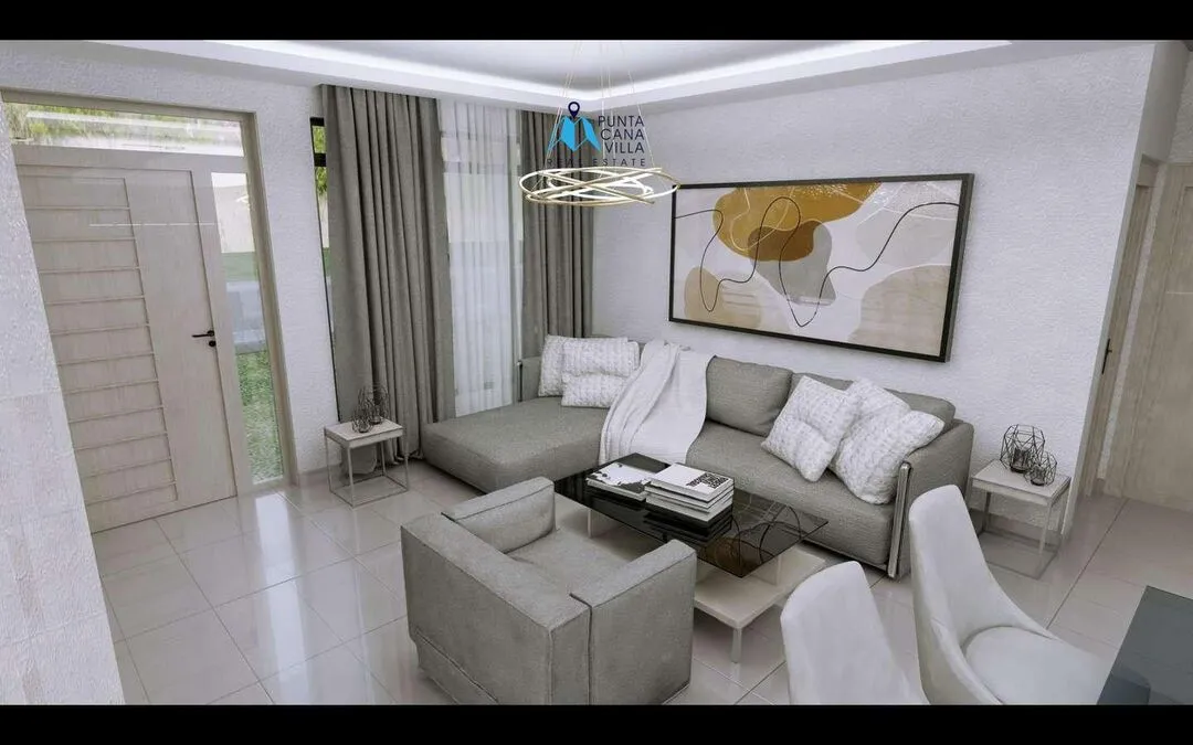 Se vende en Punta Cana, Villa de tres dormitorios en Bavaro