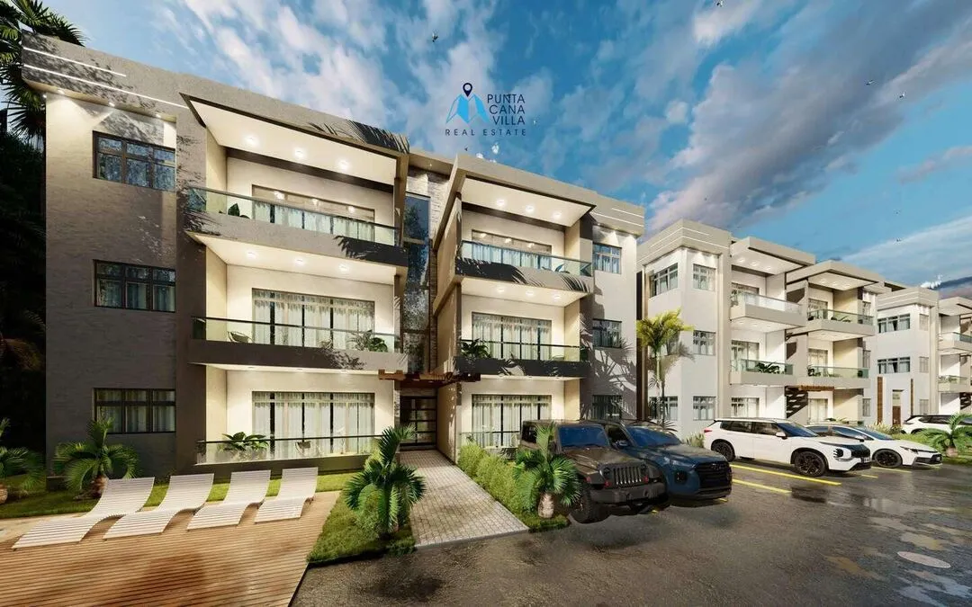 Se vende apartamento de dos habitaciones en Punta Cana, República Dominicana