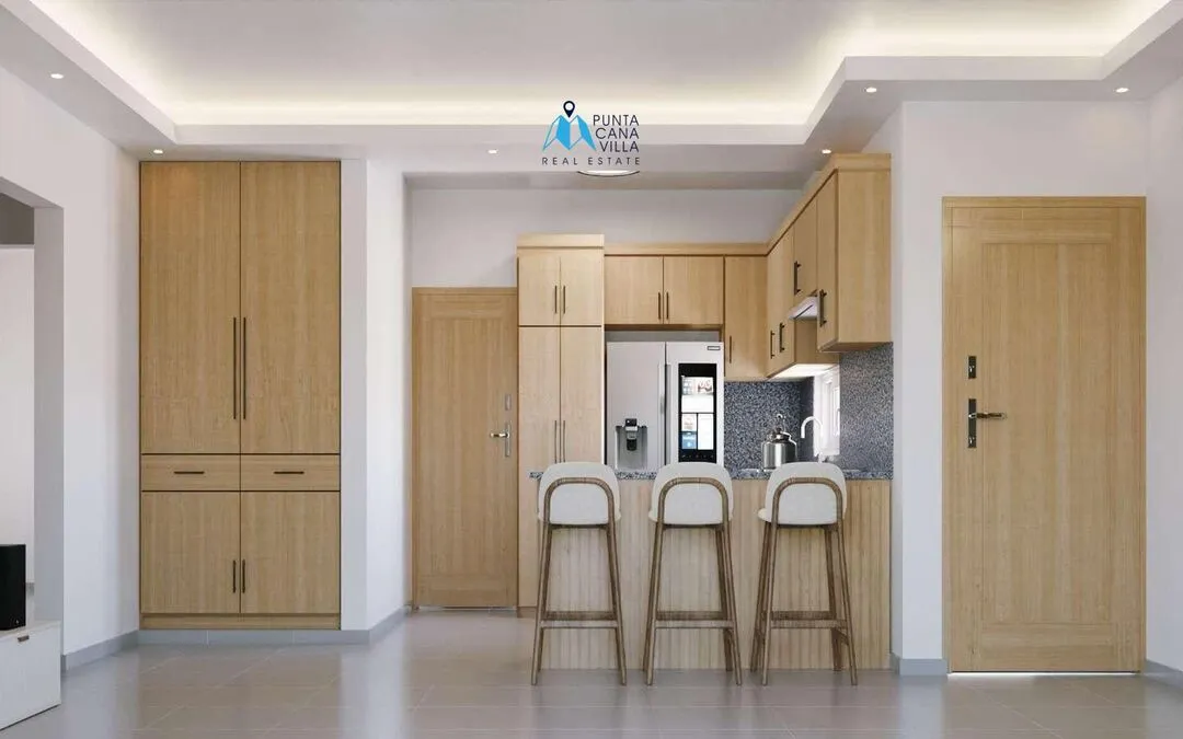 Se vende apartamento de dos habitaciones en Punta Cana, República Dominicana