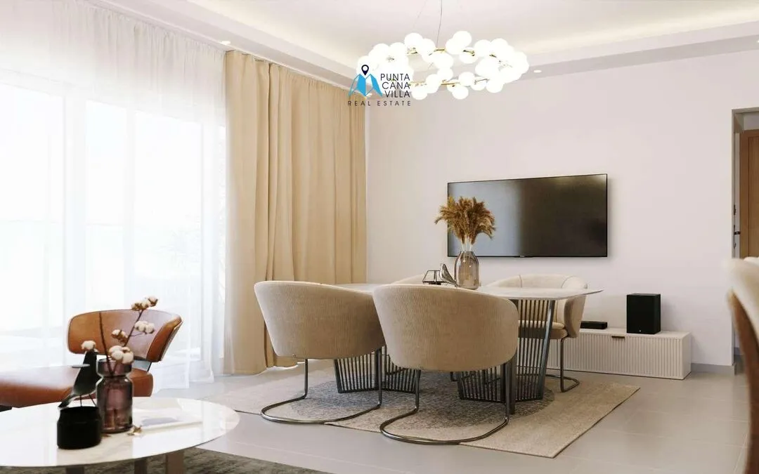 Se vende apartamento de dos habitaciones en Punta Cana, República Dominicana