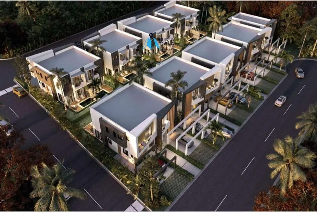 For sale in Cap Cana, three bedroom apartment in Ciudad Las Canas, DUO Homes ()