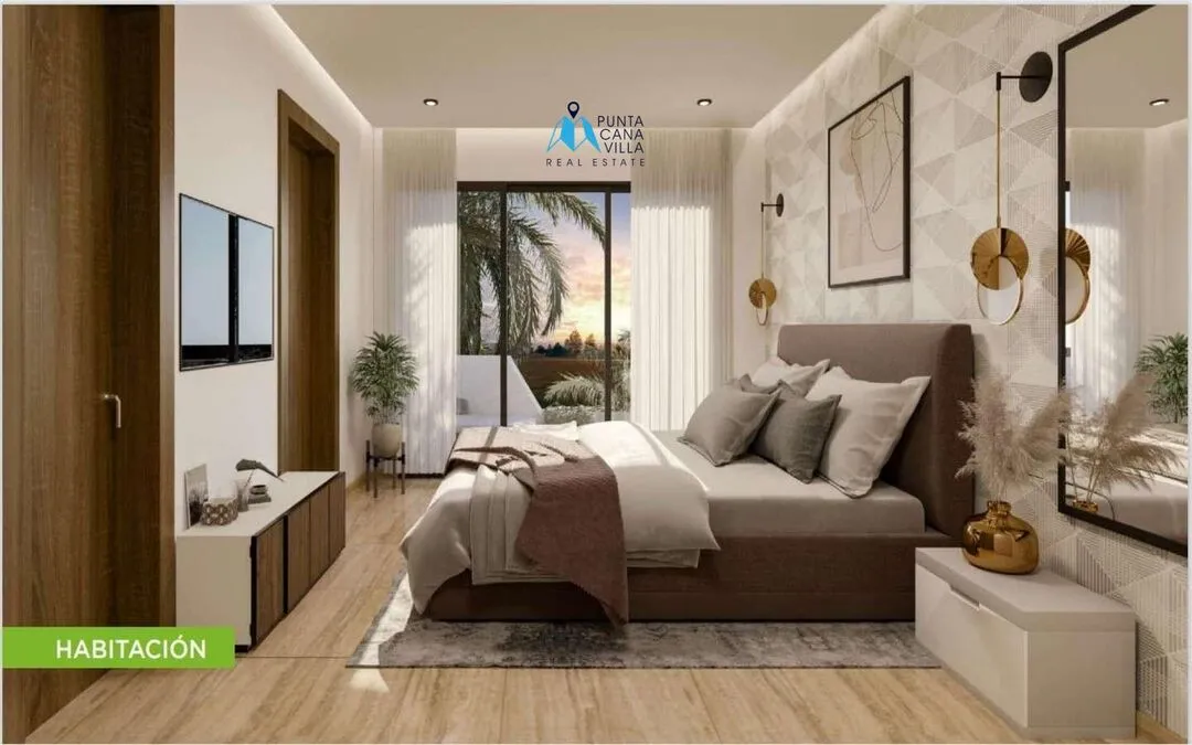 Se vende en Cap Cana, villa de tres habitaciones en Ciudad Las Canas