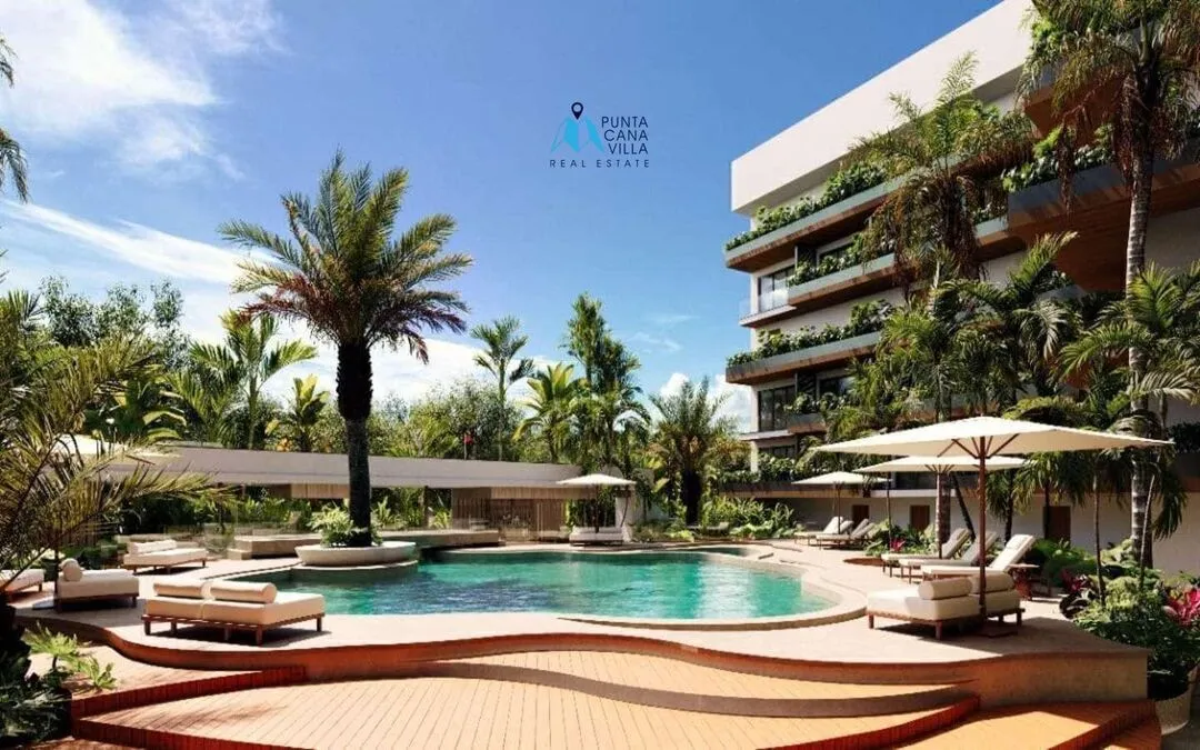 À vendre à Cap Cana, appartement de deux chambres dans Galia Residences
