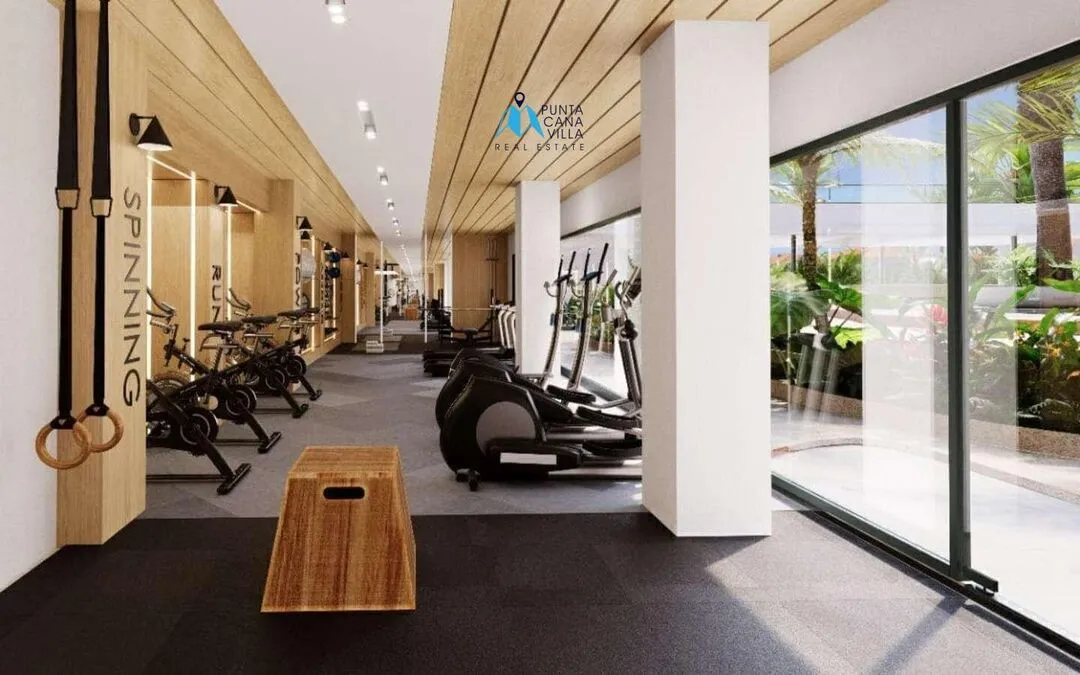 À vendre à Cap Cana, appartement de deux chambres dans Galia Residences