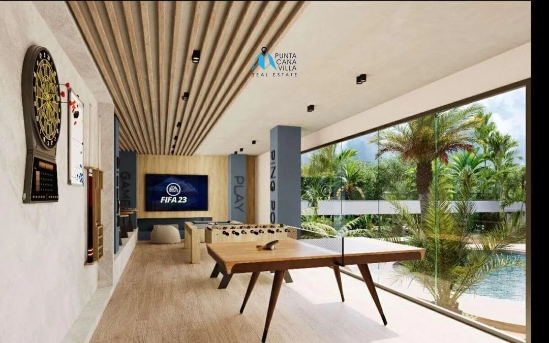 À vendre à Cap Cana, appartement de deux chambres dans Galia Residences