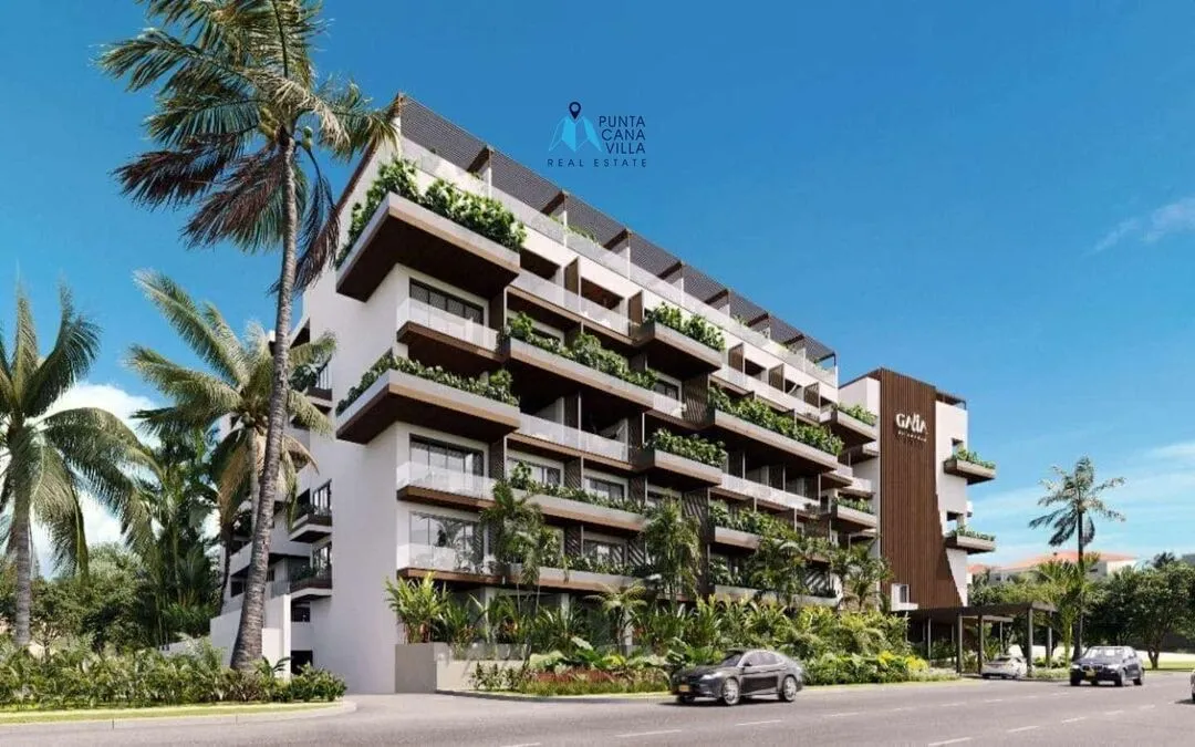 À vendre à Cap Cana, appartement de deux chambres dans Galia Residences