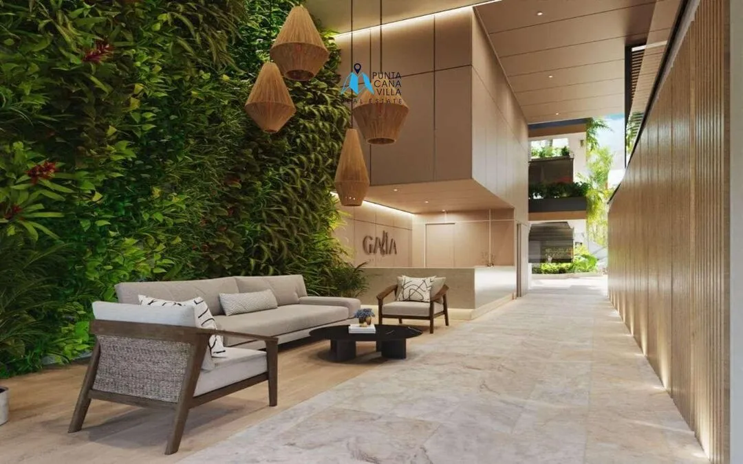 À vendre à Cap Cana, appartement de deux chambres dans Galia Residences