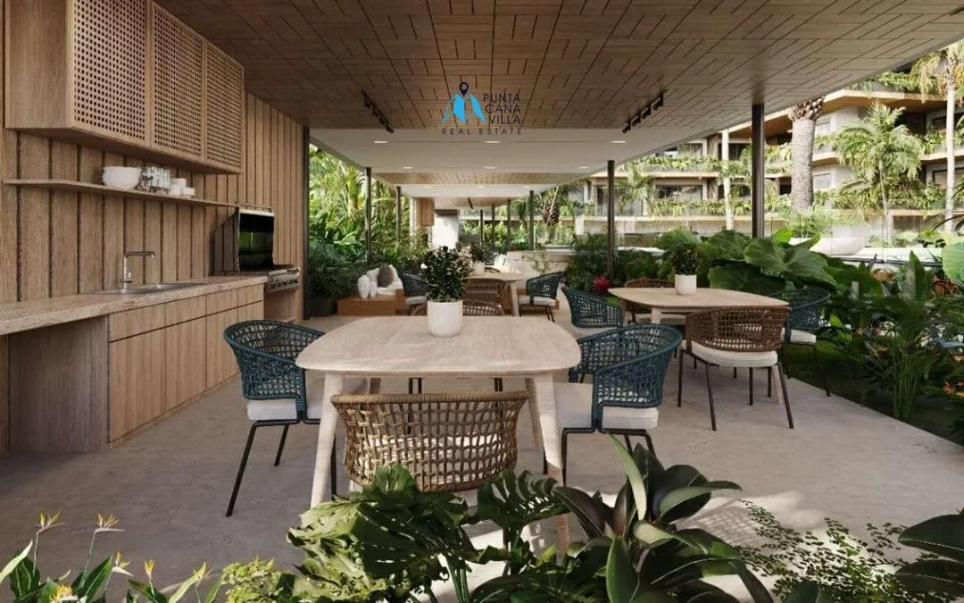 À vendre à Cap Cana, appartement de deux chambres dans Galia Residences