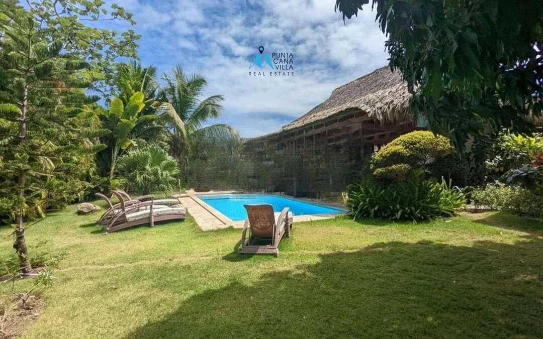À vendre à Cap Cana, maison de quatre chambres à Caleton Cap Cana