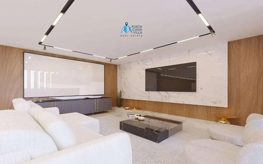 En venta en Punta Cana Village, villa de cuatro habitaciones en Punta Cana