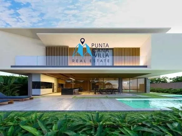 For sale in Punta Cana, four bedroom villa in Punta Cana Village ()