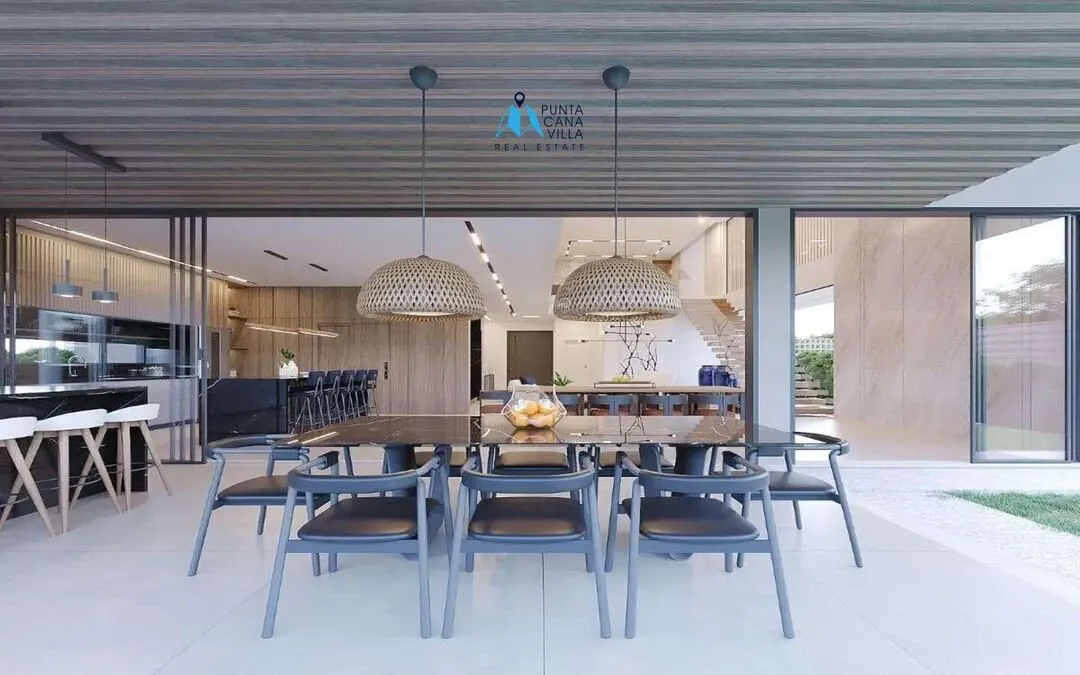 En venta en Punta Cana Village, villa de cuatro habitaciones en Punta Cana