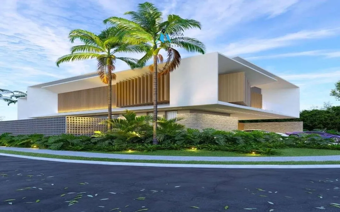 En venta en Punta Cana Village, villa de cuatro habitaciones en Punta Cana