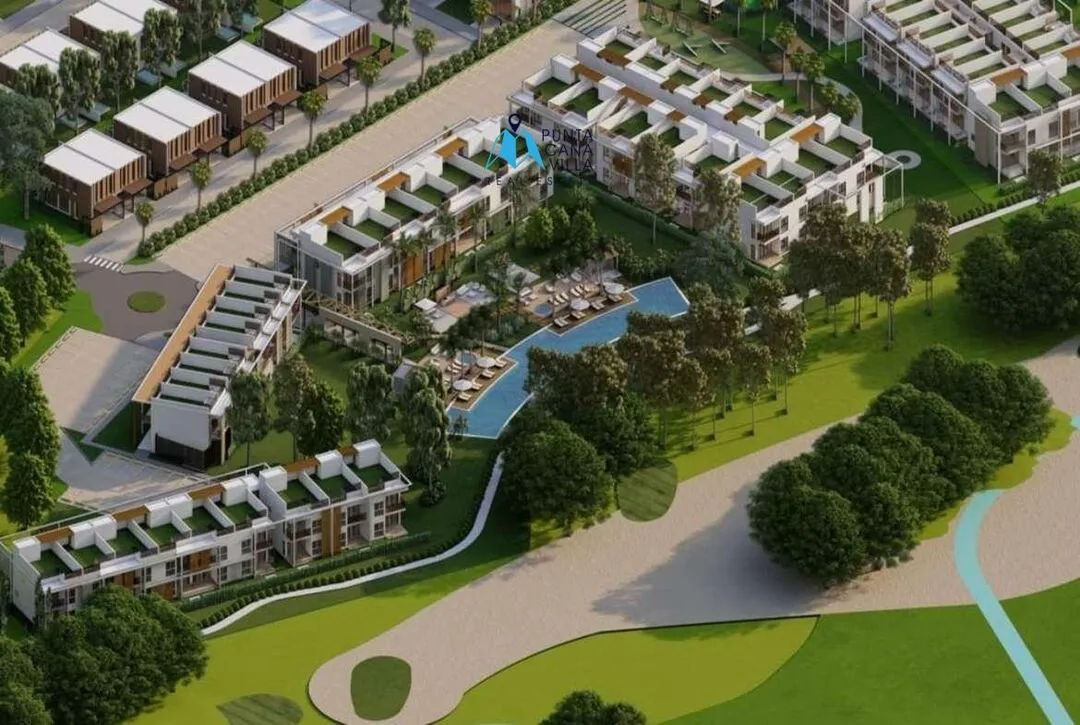 For sale in Punta Cana, four bedroom villa in Vista Cana, Ziba Suites Residences ()