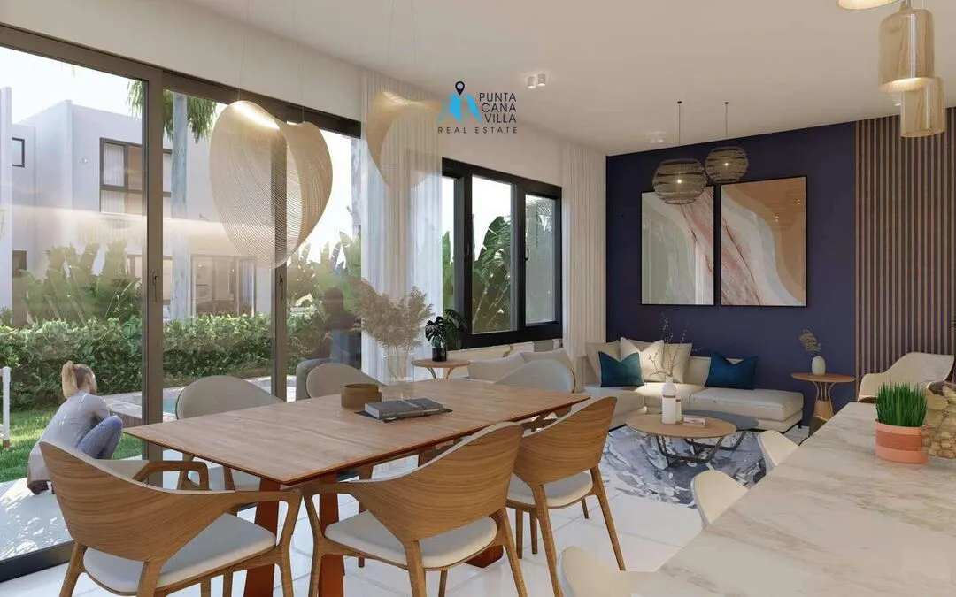 Vista Cana, villa à vendre à Punta Cana, villa de quatre chambres à Vista Cana