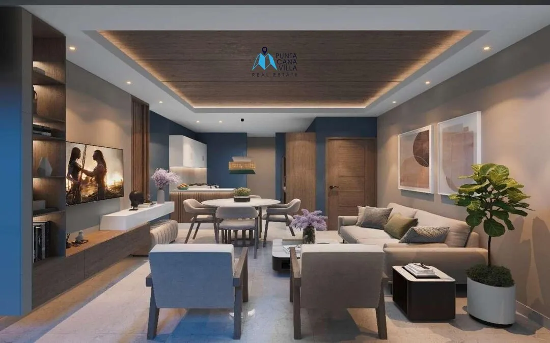 For sale in Punta Cana, three bedroom condo in Bavaro, East Town ()