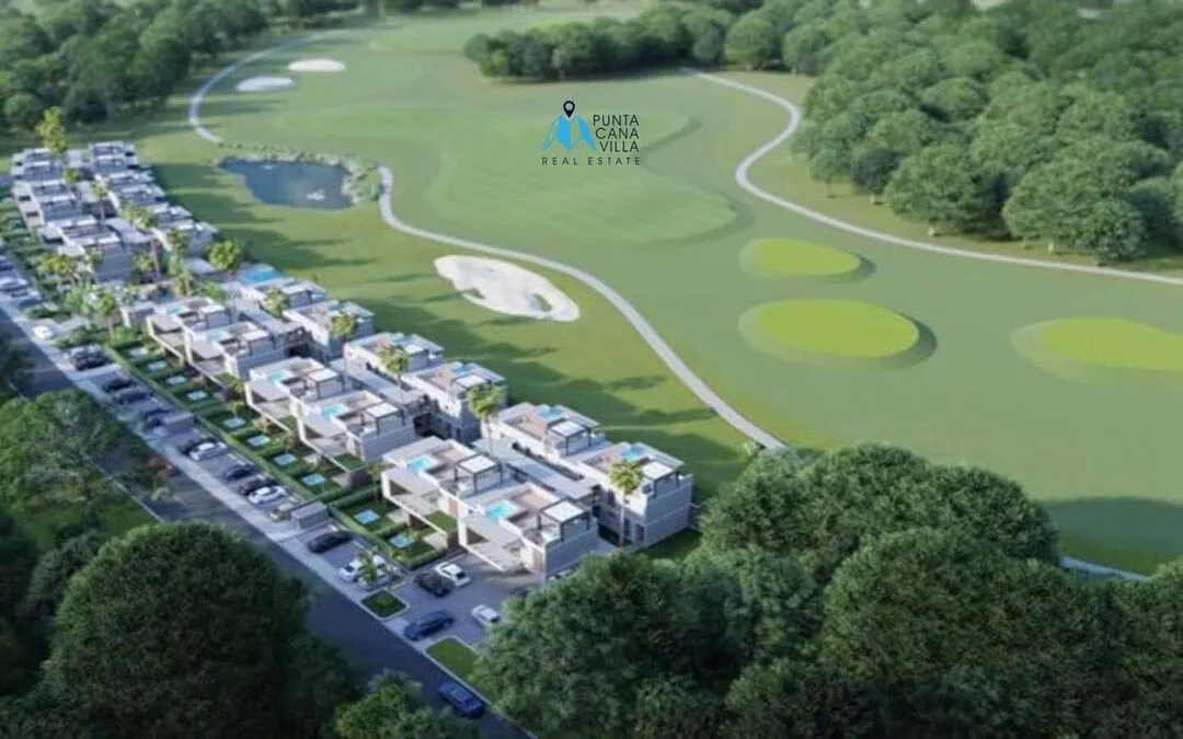 A vendre à Punta Cana, villa de trois chambres à Vista Cana
