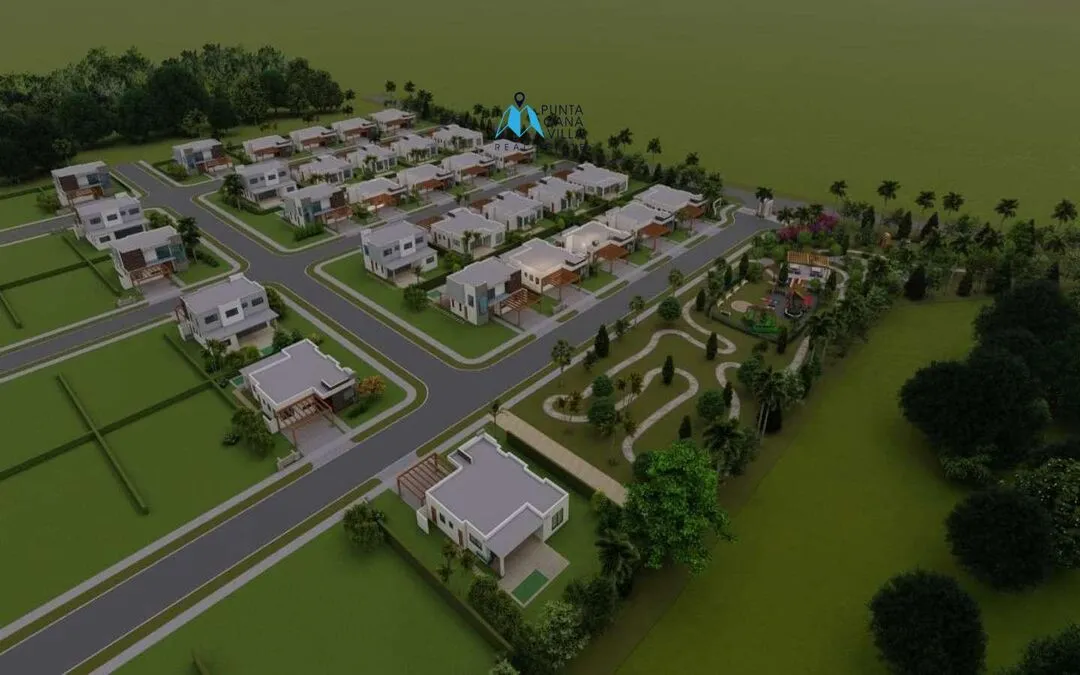 A vendre à Punta Cana, villa de trois chambres à Vista Cana