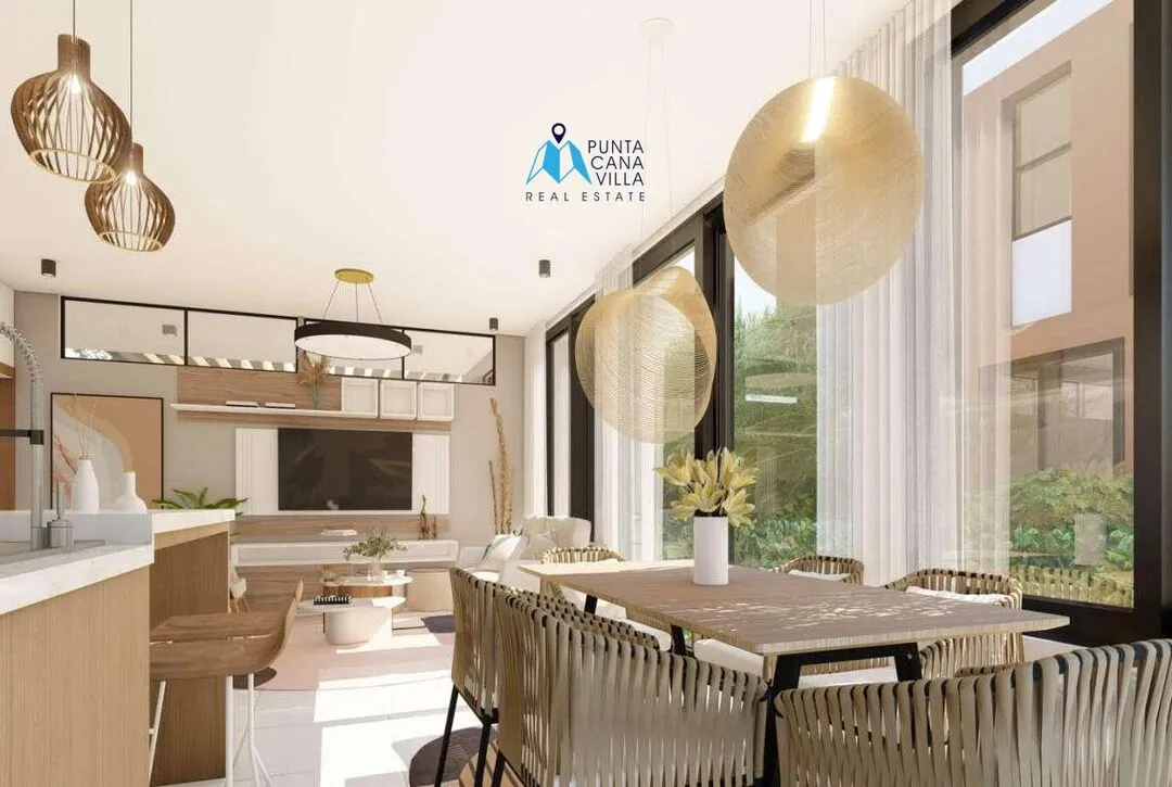 For sale in Punta Cana, three bedroom villa in Vista Cana, Ziba Suites Residences ()
