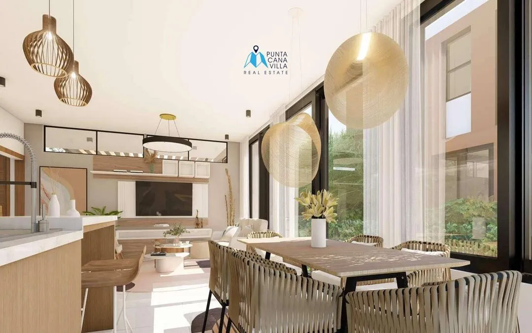 Villa Vista Cana à vendre à Punta Cana, villa de trois chambres à Vista Cana