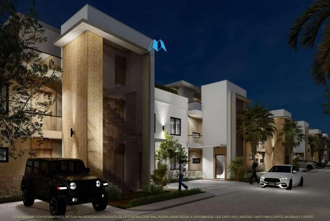 For sale in Punta Cana, two bedroom condo in Gaya Residences ()