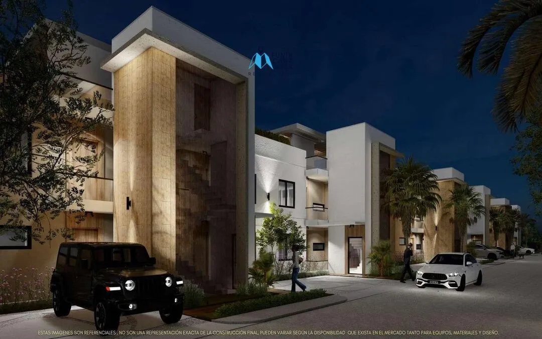 For sale in Punta Cana, two bedroom condo in Gaya Residences ()