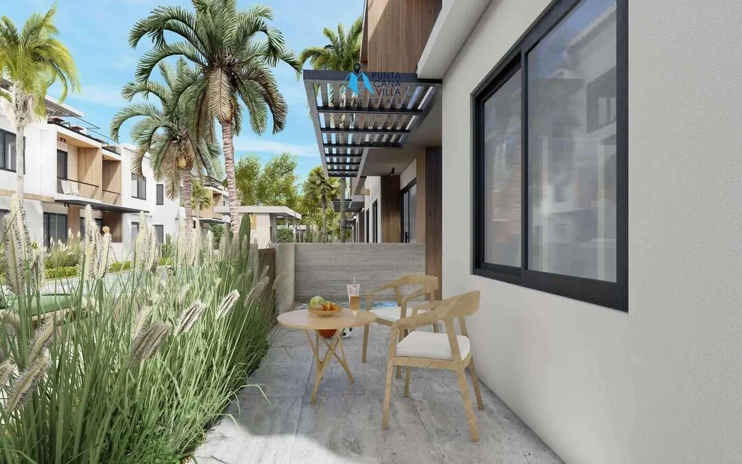 For sale in Punta Cana, two bedroom condo in Gaya Residences ()