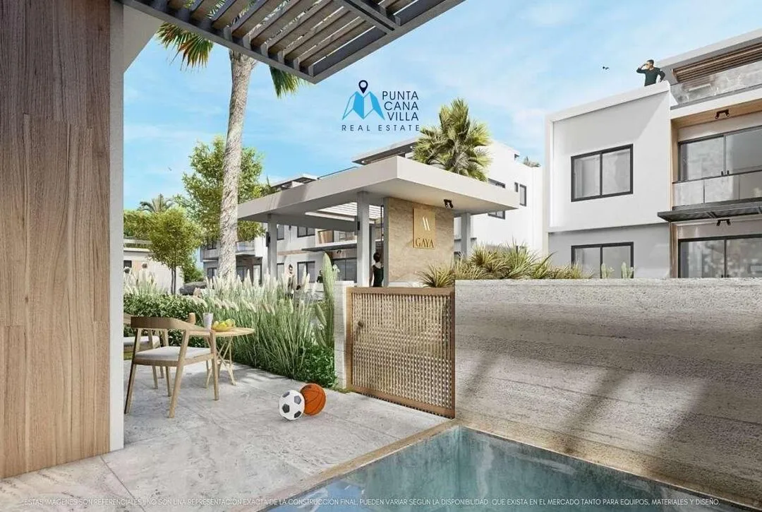 For sale in Punta Cana, two bedroom condo in Gaya Residences ()