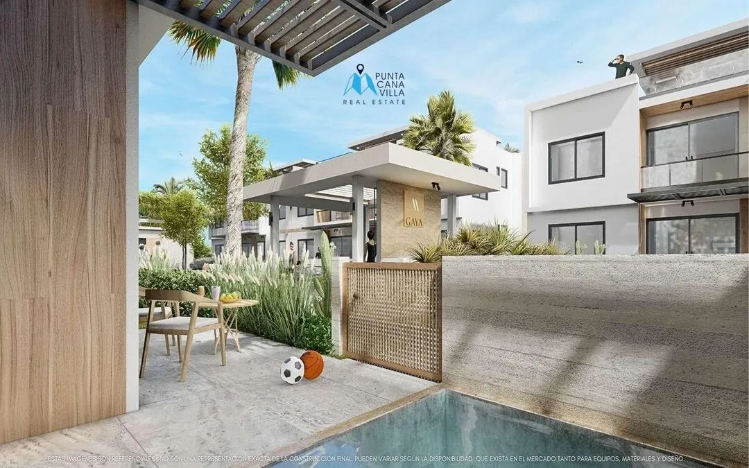 For sale in Punta Cana, two bedroom condo in Gaya Residences ()