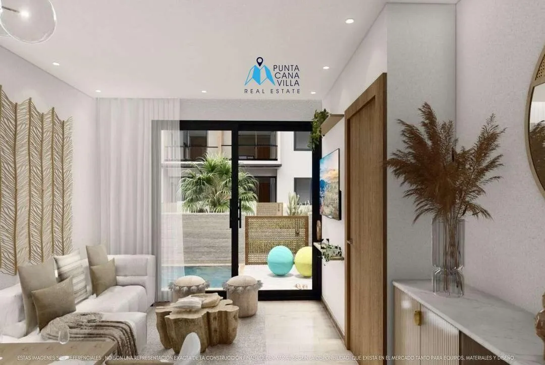 For sale in Punta Cana, two bedroom condo in Gaya Residences ()