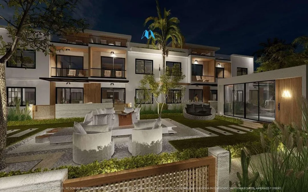 For sale in Punta Cana, two bedroom condo in Gaya Residences ()