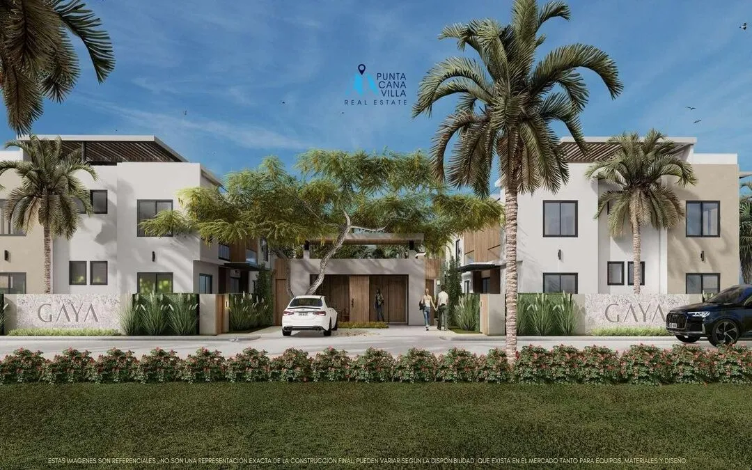For sale in Punta Cana, two bedroom condo in Gaya Residences ()