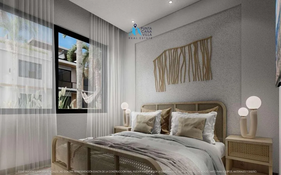 For sale in Punta Cana, two bedroom condo in Gaya Residences ()