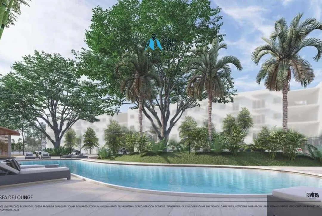 For sale in Vista Cana, one bedroom penthouse in Bavaro, Punta Cana, Riviera Costena ()