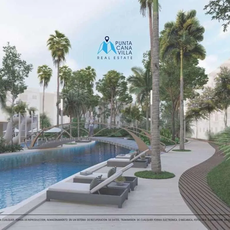 For sale in Vista Cana, two bedroom condo in Bavaro, Punta Cana, Riviera Costena ()