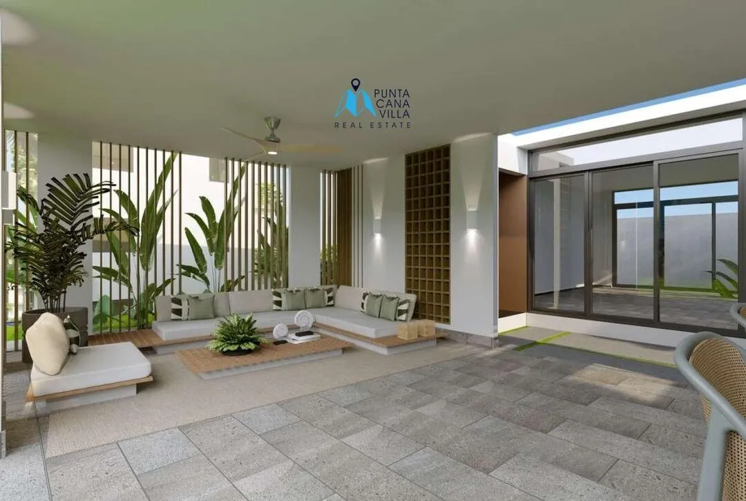 Bavaro condos for sale, one bedroom penthouse in Punta Cana with jacuzzi, Caribbean Gardens ()