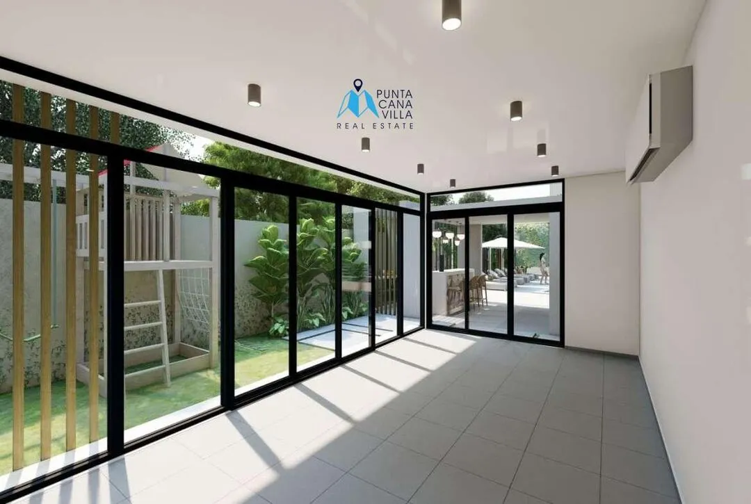 Bavaro condos for sale, one bedroom penthouse in Punta Cana with jacuzzi, Caribbean Gardens ()