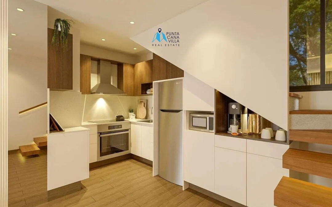 Bavaro condos for sale, two bedroom penthouse in Punta Cana, Caribbean Gardens ()
