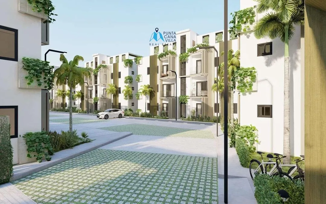 Bavaro condos for sale, two bedroom penthouse in Punta Cana, Caribbean Gardens ()
