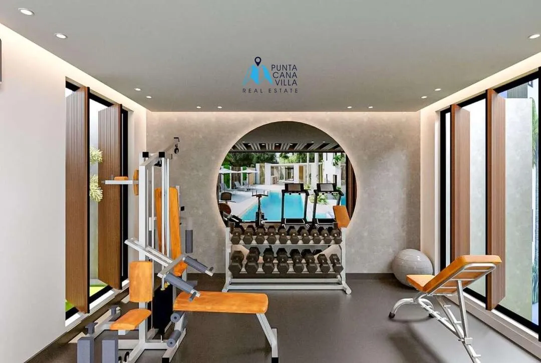 Bavaro condos for sale, two bedroom penthouse in Punta Cana, Caribbean Gardens ()