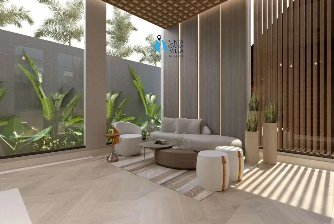 Bavaro condos for sale, two bedroom penthouse in Punta Cana, Caribbean Gardens ()