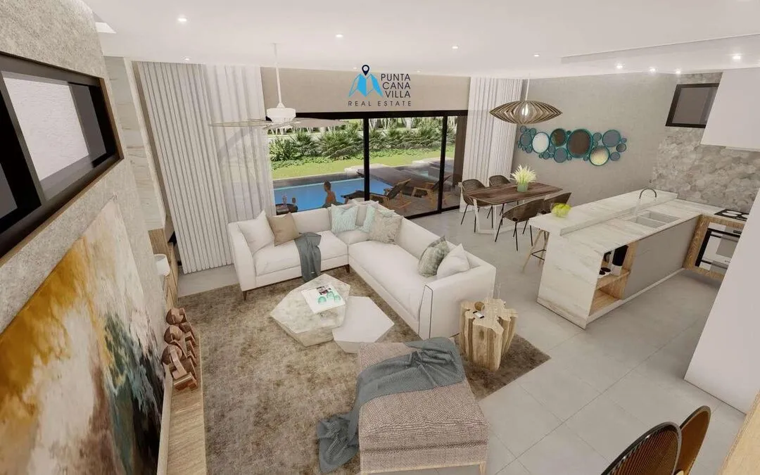 Cap Cana condos à vendre à Las Iguanas condo d’une chambre