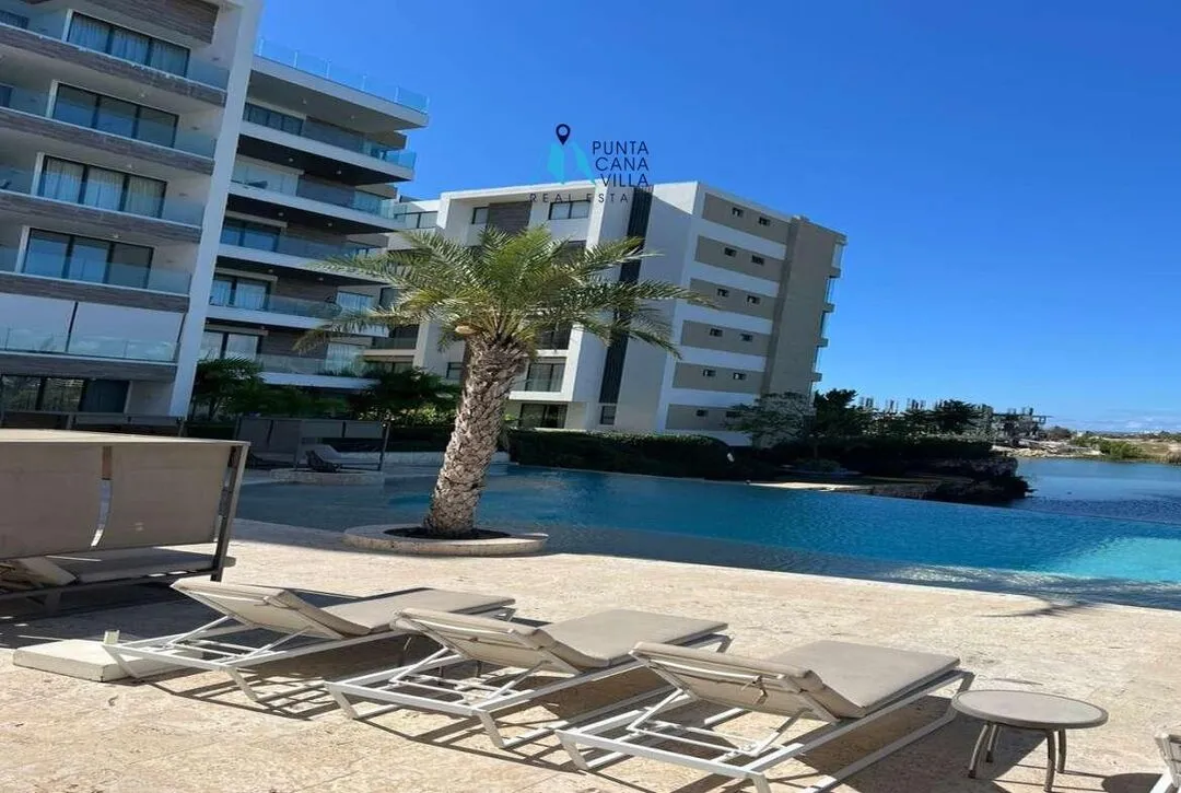 Cap Cana condos for sale, two bedroom condo with super modern building, ID ()