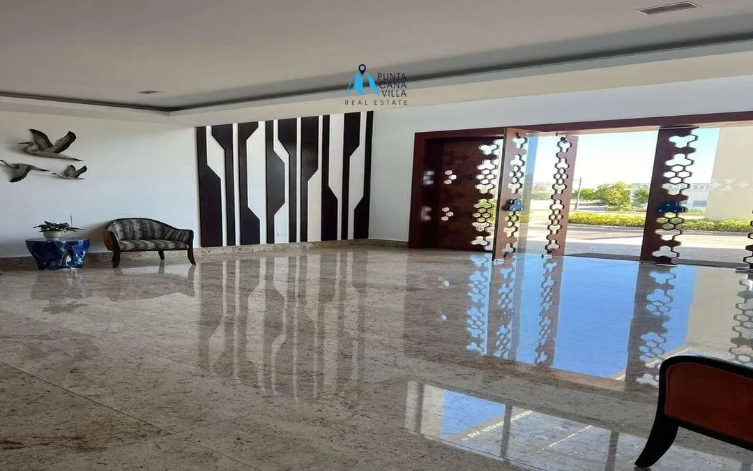 Cap Cana condos for sale, two bedroom condo with super modern building, ID ()